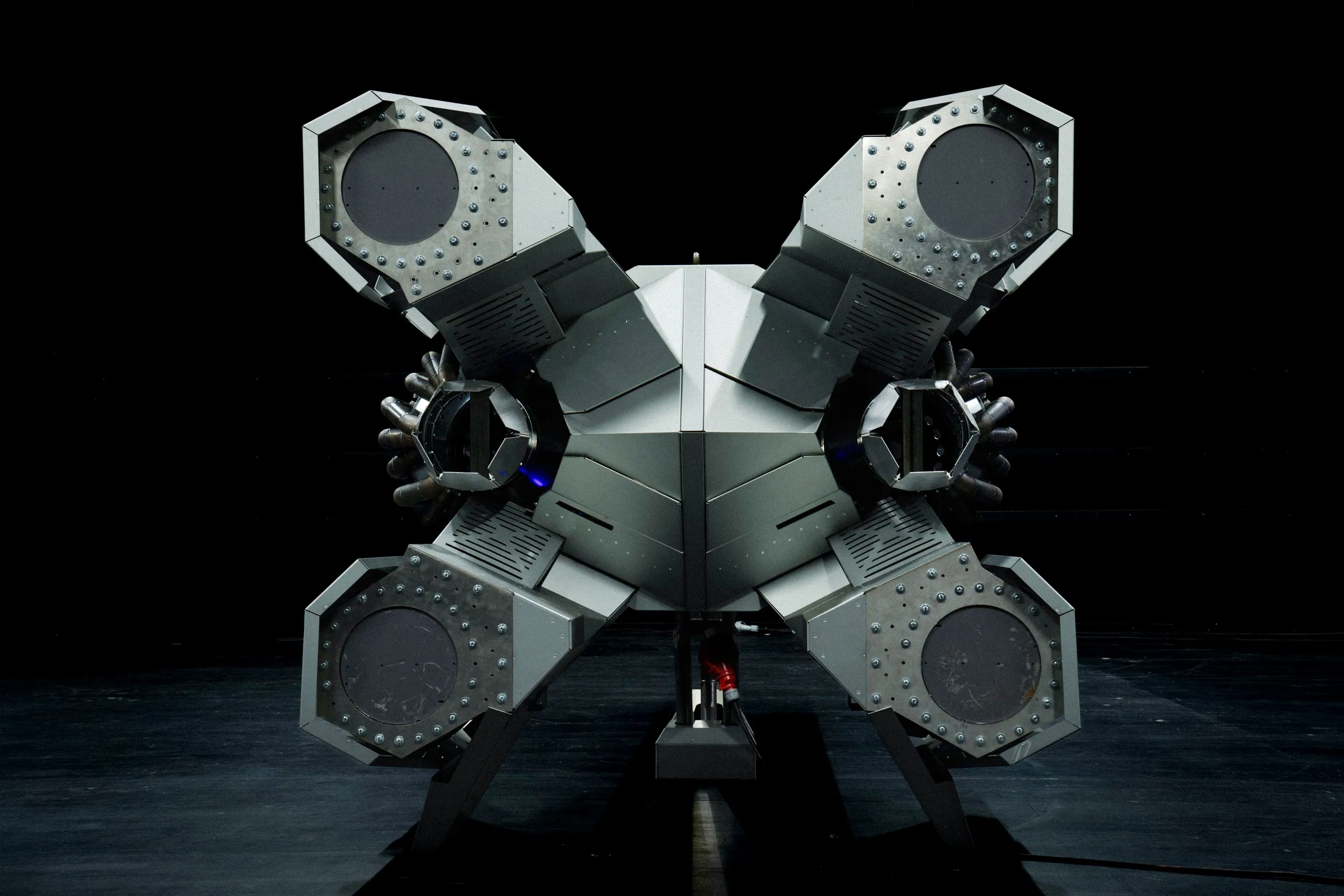 Full view of the Spaceshop from behind