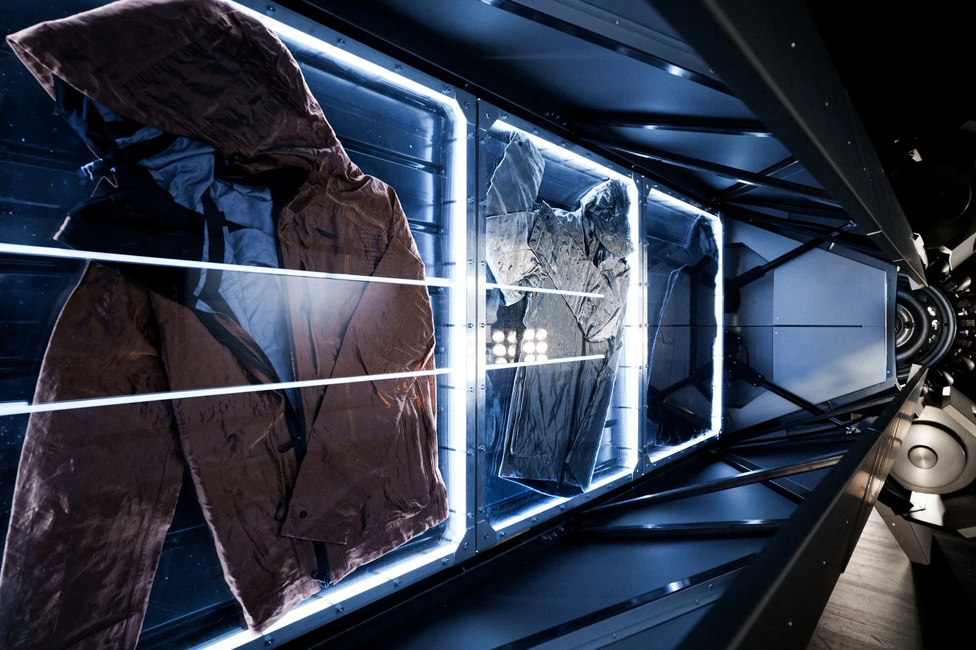 Display area inside the Spaceshop