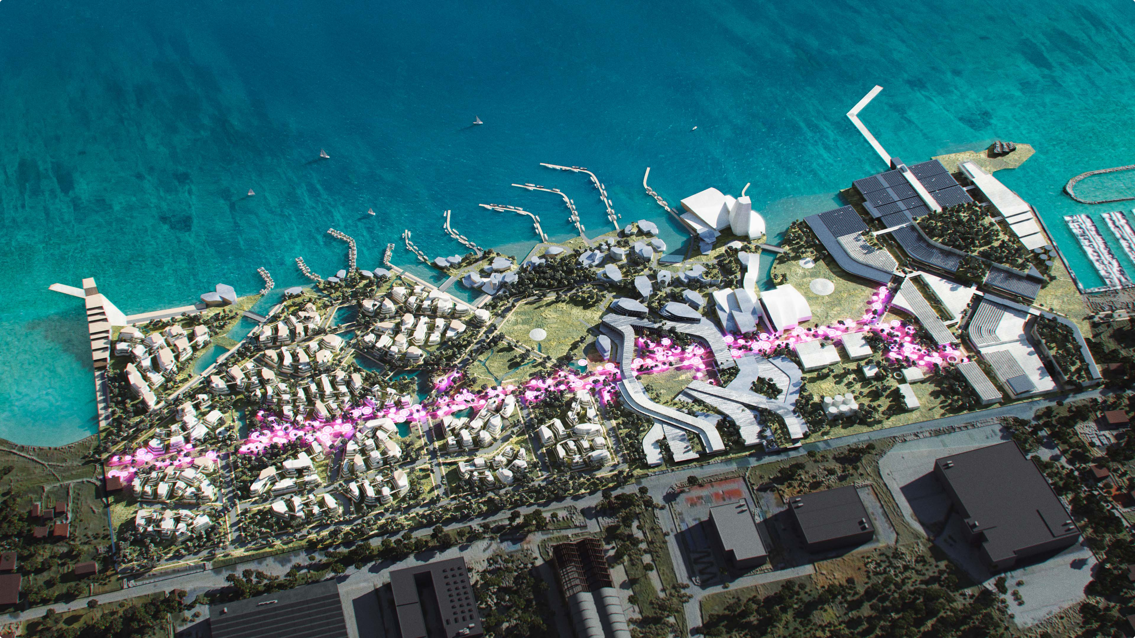 Full res render of Coast City