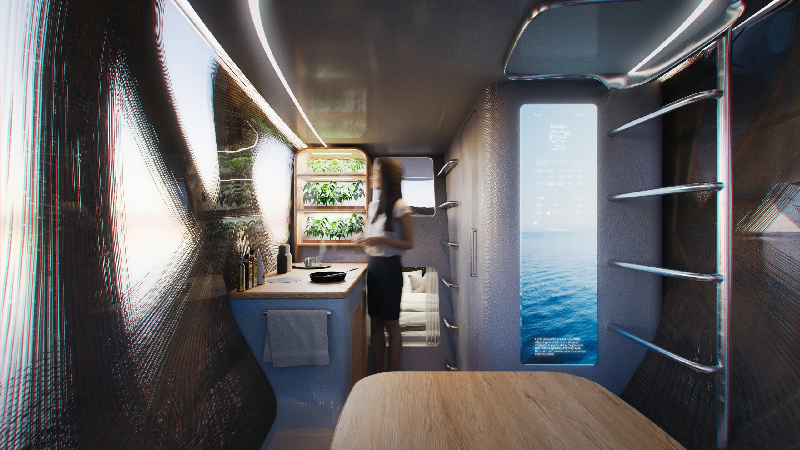 Render of project Blue Nomad