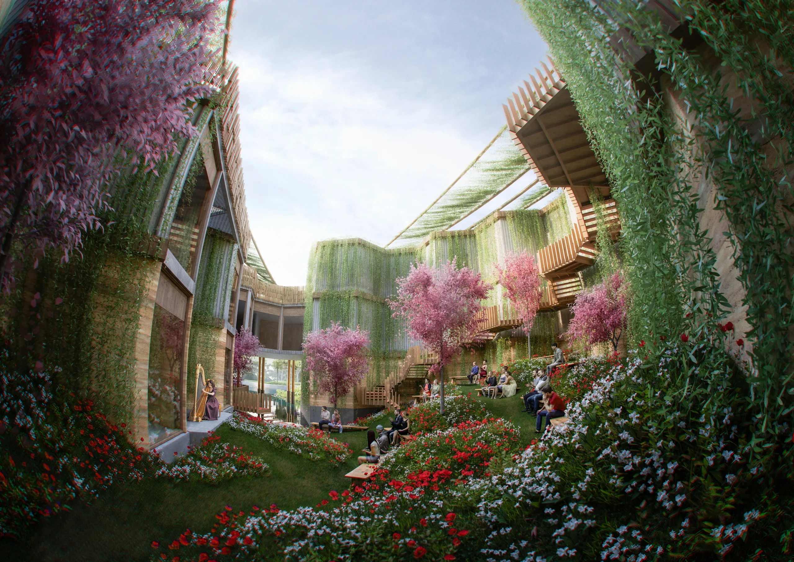 Render of project Green Eye