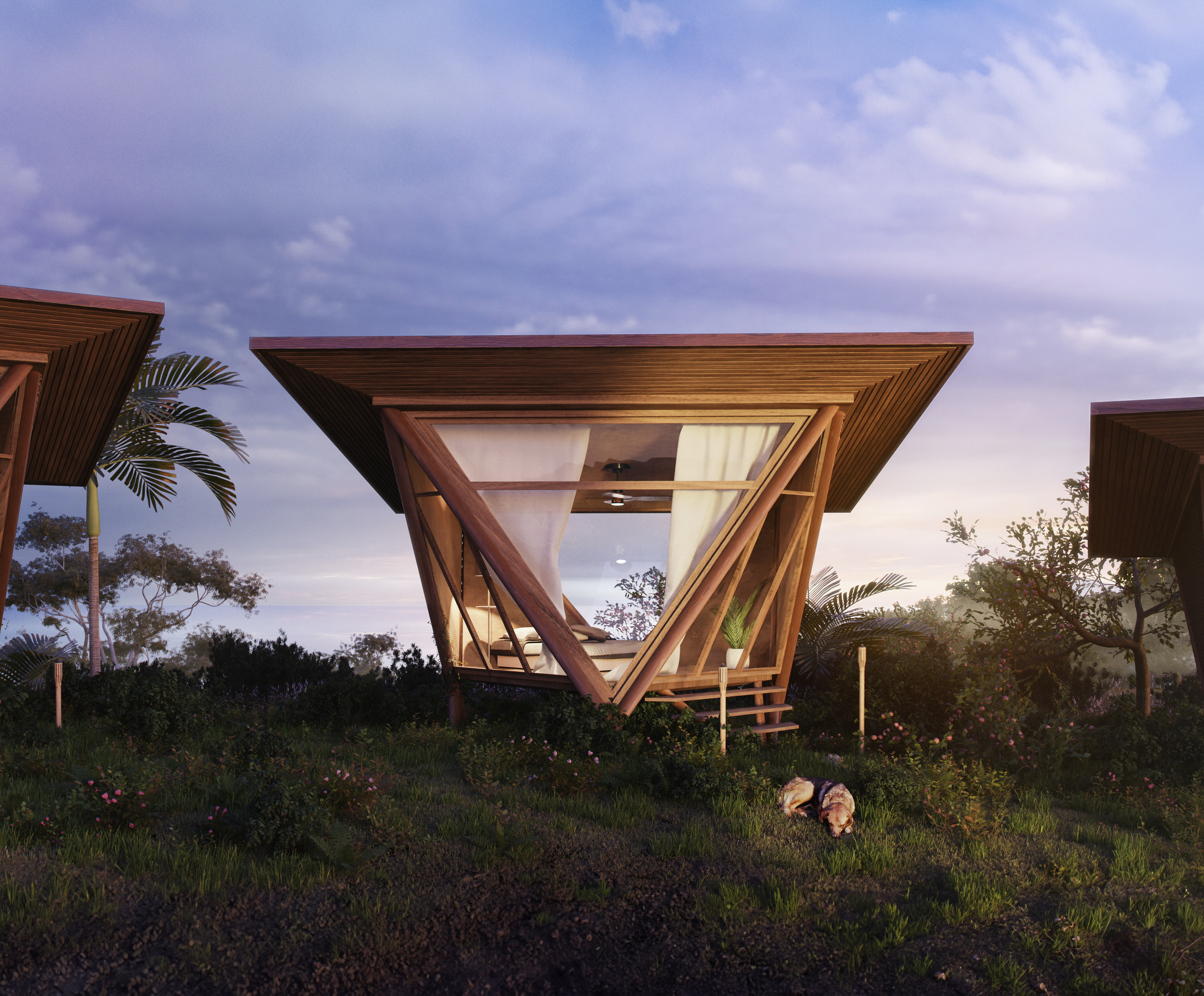 Full res render of Tiny Huts